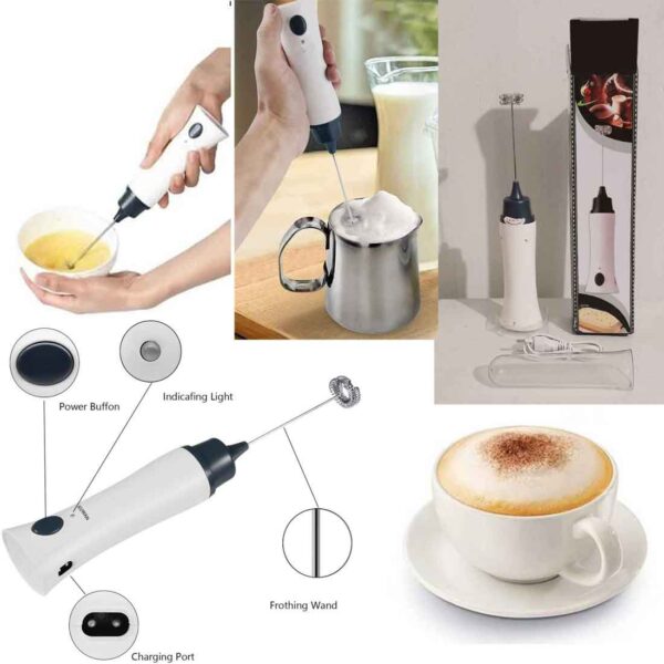 Rechargeable Coffee Mixer