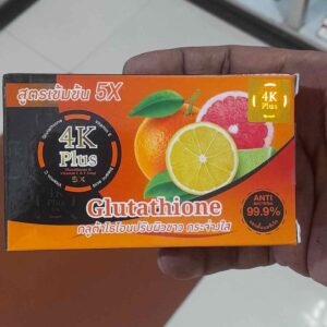 4K Plus 5X Glutathione Soap