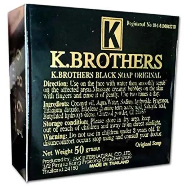 K. BROTHERS Black Soap Original