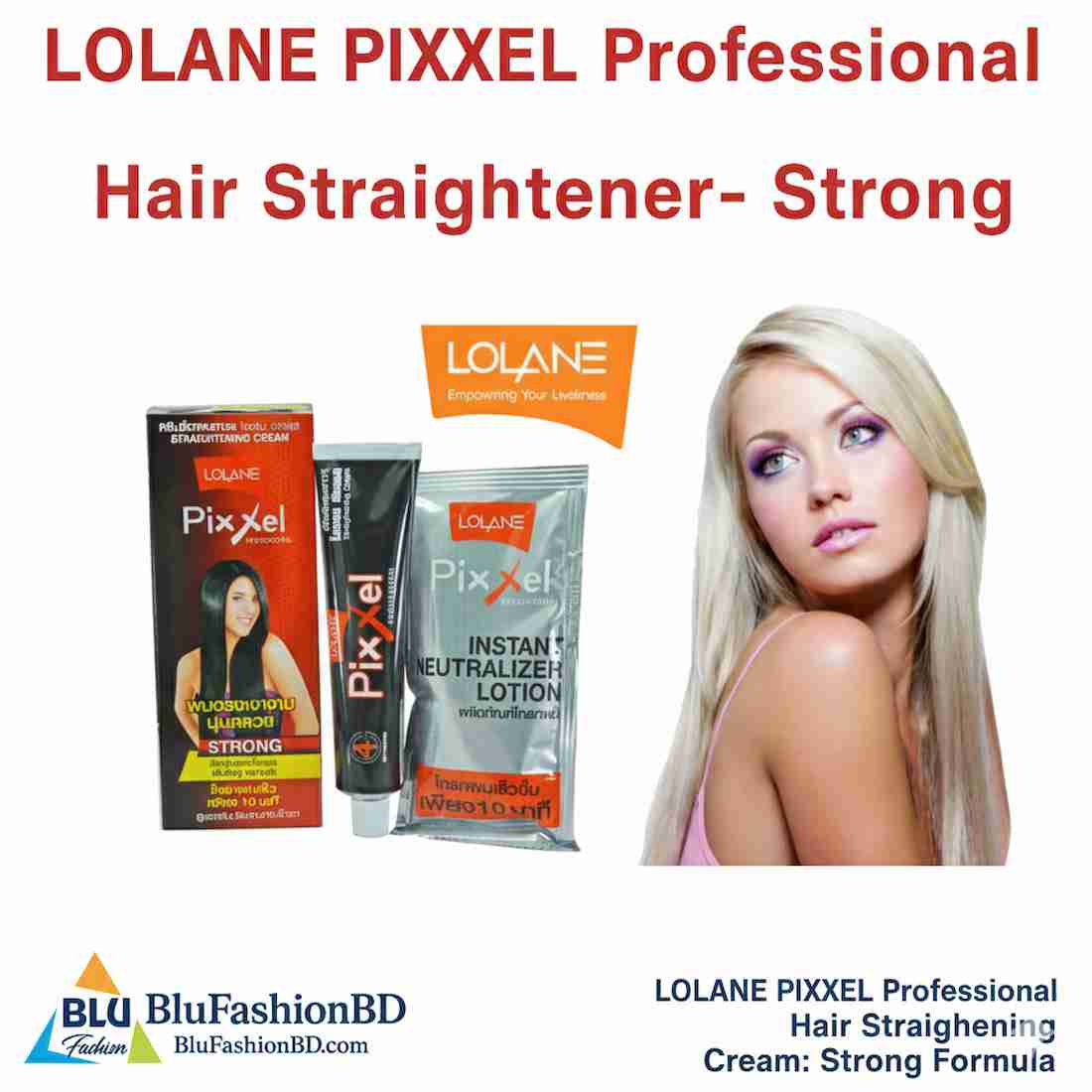 LOLANE PIXXEL Hair Straightening Cream