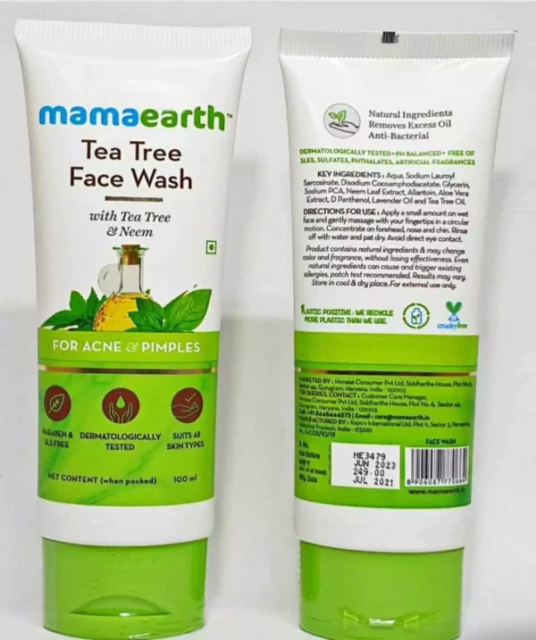 MamaEarth Tea Tree Face Wash