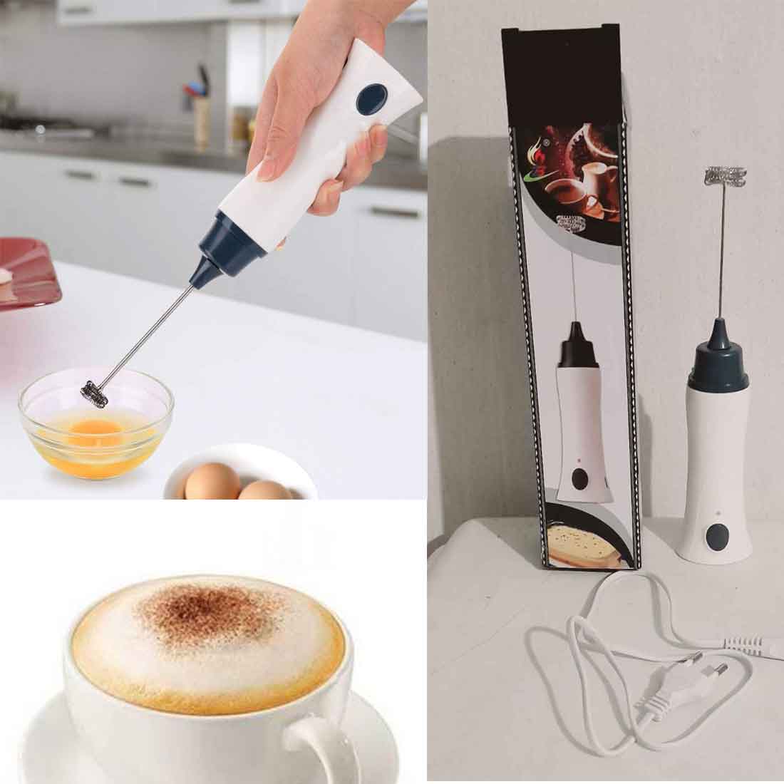 Rechargeable Hand Coffee Mixer, Milk Frother