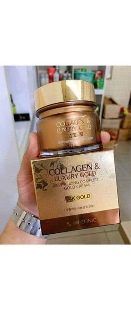 3W CLINIC Collagen & Luxury Gold front