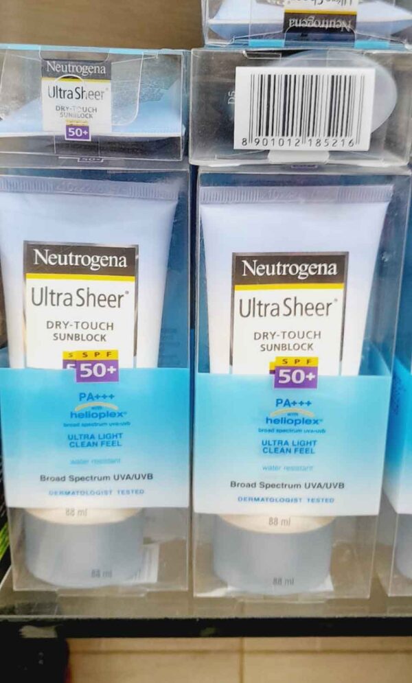 Neutrogena Ultra Sheer Dry-Touch Sunblock SPF 50+ PA+++