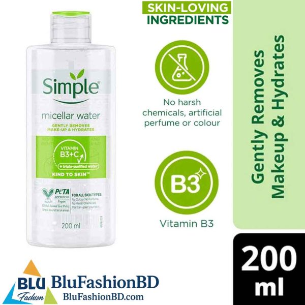 Simple Micellar Cleansing Water