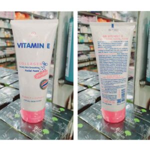 Vitamin E Collagen Facial Foam Wash