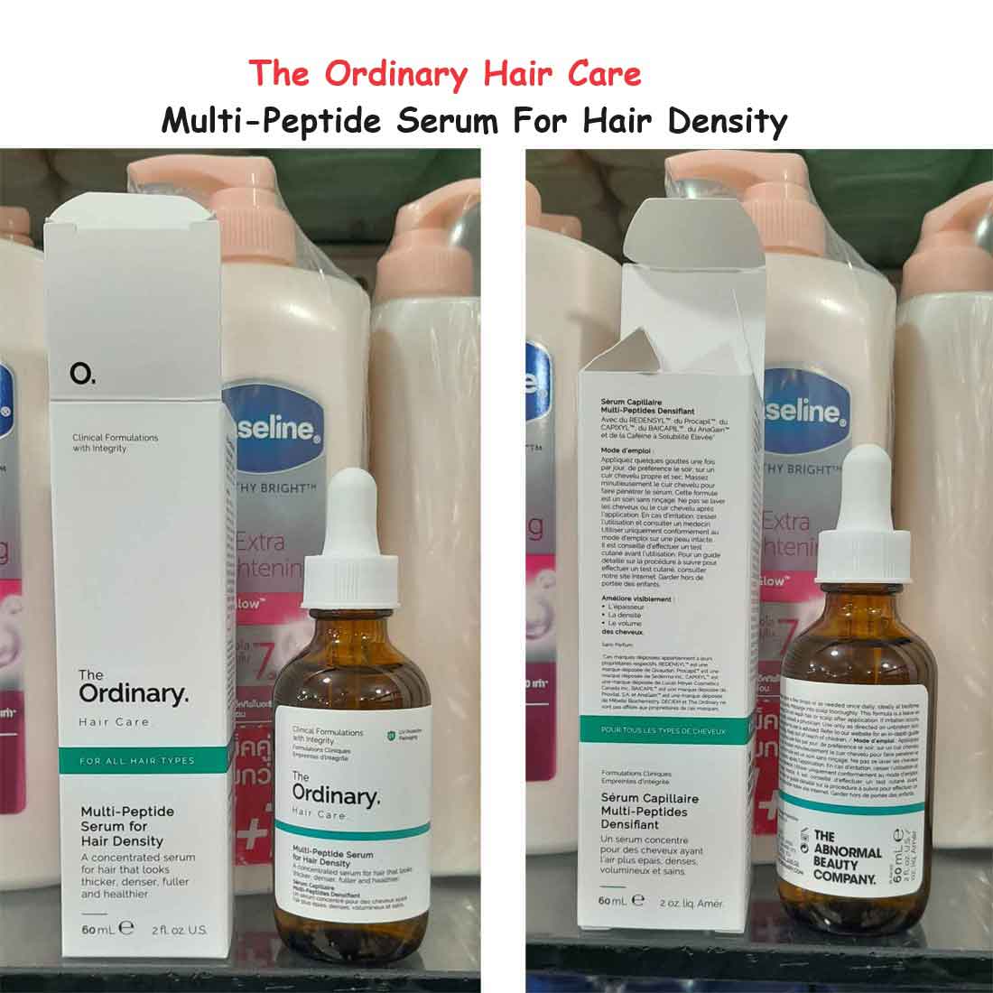 The Ordinary Hair Care Multi-Peptide Serum for Hair Density | BD