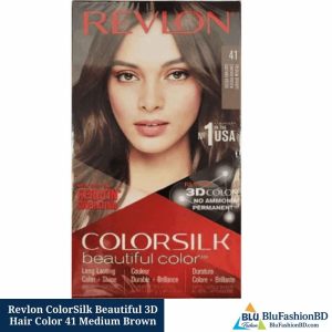 Revlon ColorSilk Beautiful 3D Hair Color 41 Medium Brown