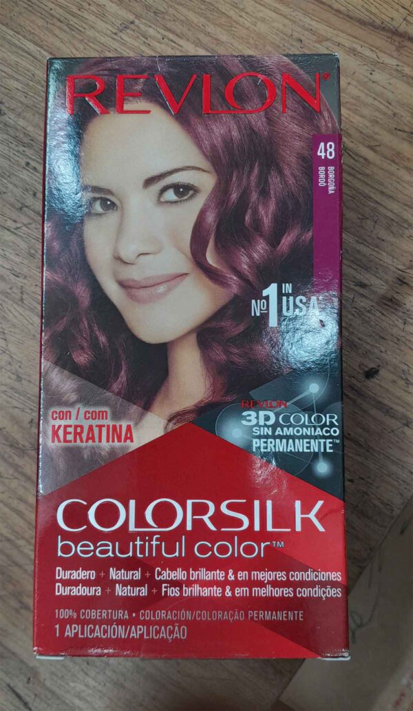 revlon burgundy hair color