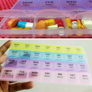 Weekly Medicine Storage Box