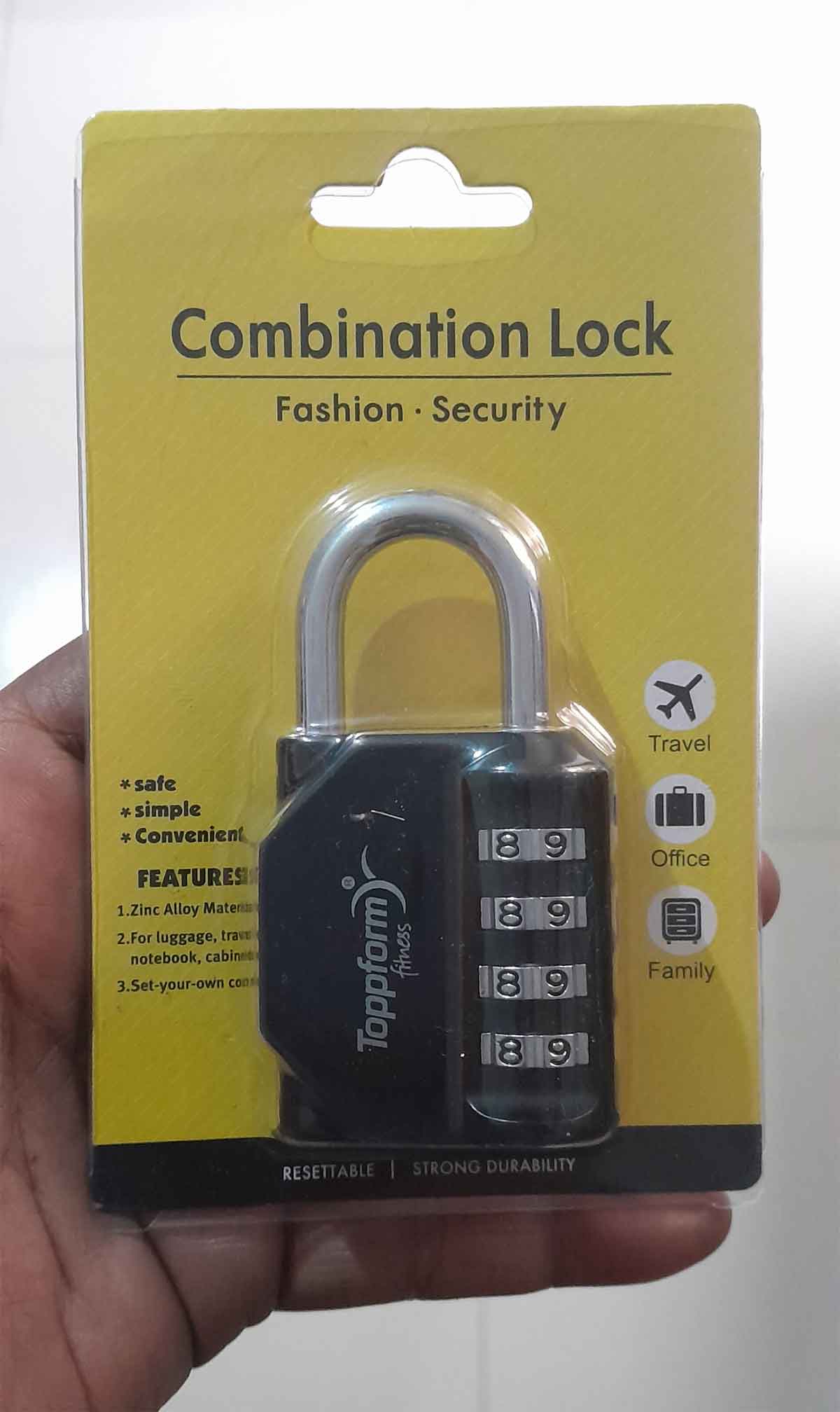 4-Digit Combination Lock