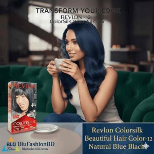 Revlon Colorsilk Beautiful Hair Color 12 Natural Blue Black