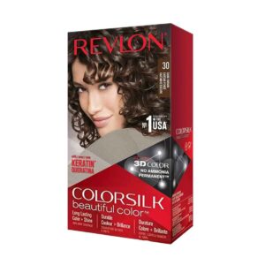 Revlon ColorSilk Beautiful Hair Color-30 Dark Brown