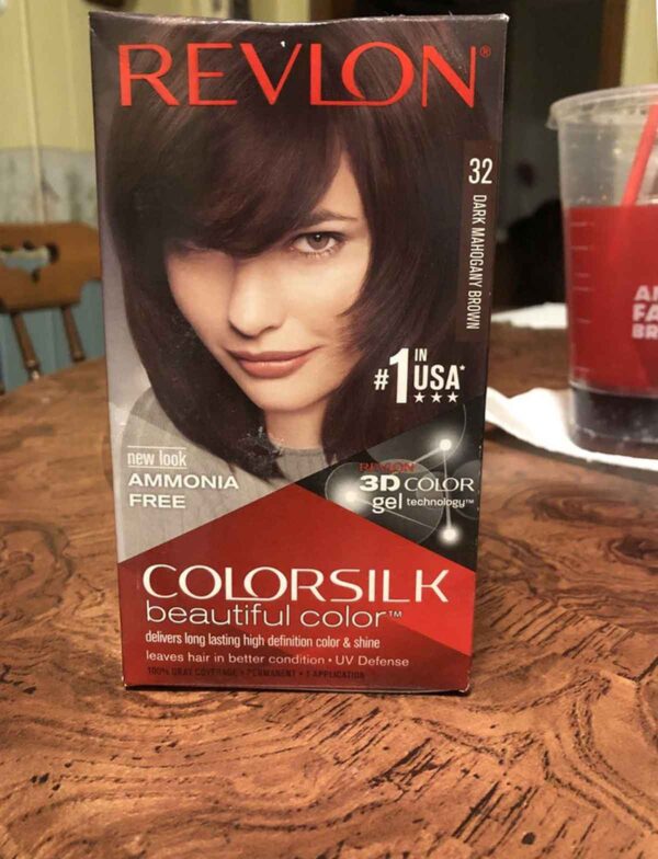 Revlon ColorSilk Beautiful Hair Color-32 Dark Mahogany Brown