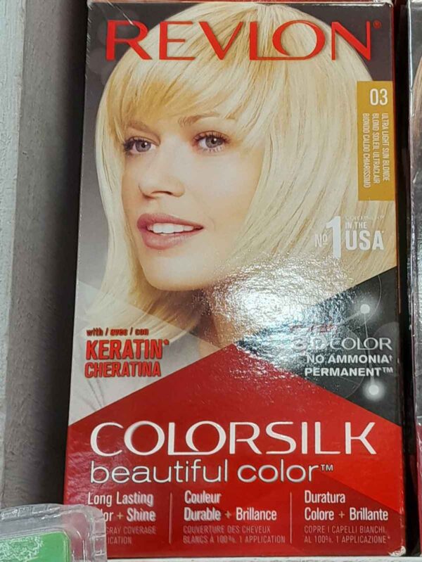 Revlon Colorsilk Beautiful Hair Color-3 Ultra Light Sun Blonde