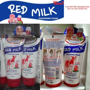Civic Red Milk Cleansing Foam Face Wash