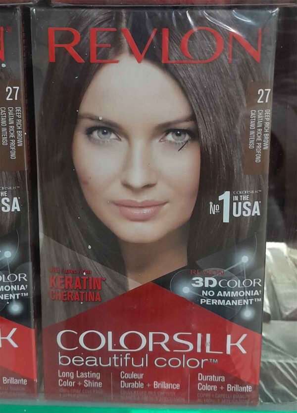 Revlon Color Silk Beautiful Hair Color 27-Deep Rich Brown