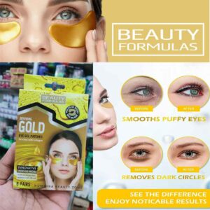 BEAUTY FORMULAS Reviving Gold Eye Gel Patches