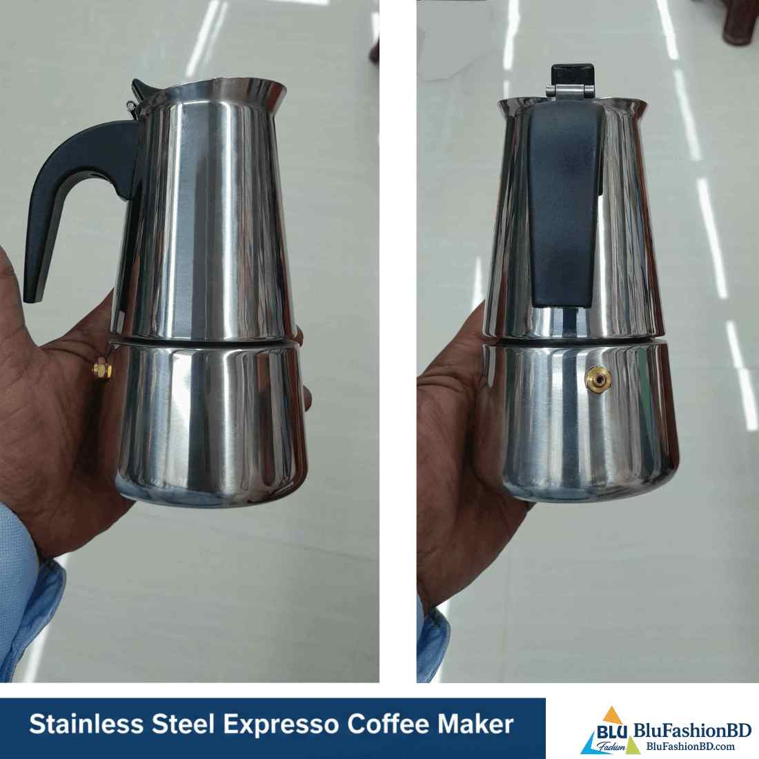 Stainless Steel Espresso Coffee Maker