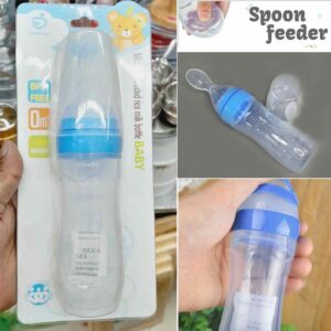 Baby Milk Bottle with Spoon