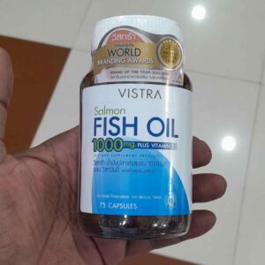 VISTRA Salmon Fish Omega-3 Fish Oil Capsules
