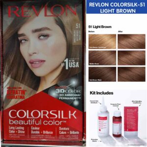 Revlon Colorsilk Beautiful Hair Color-51 Light Brown