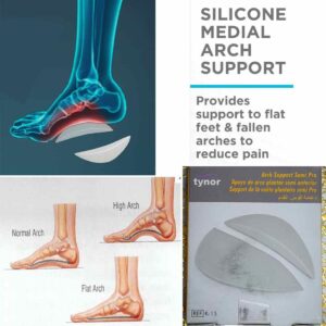 Best Medial Arch Support for Flat Feet Semi Pro