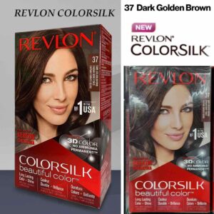 Revlon Colorsilk Beautiful Hair Color-37 Dark Golden Brown