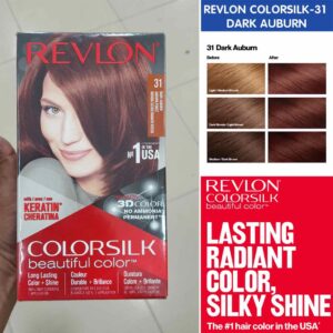 Revlon ColorSilk Beautiful Hair Color 31 Dark Auburn
