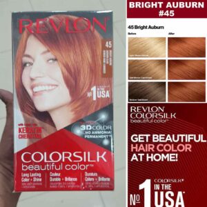 Revlon ColorSilk Beautiful Hair Color 45 Bright Auburn