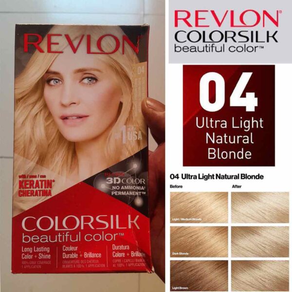 Revlon Hair Color 4 Ultra Light Natural Blonde