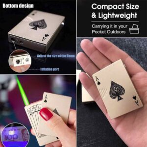 Cigarette Lighter Playing Card with UV Light